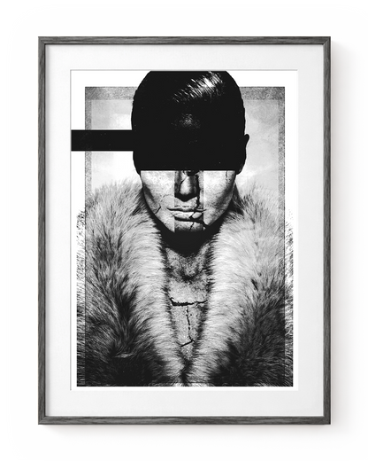 Cracked Persona (Black & White)