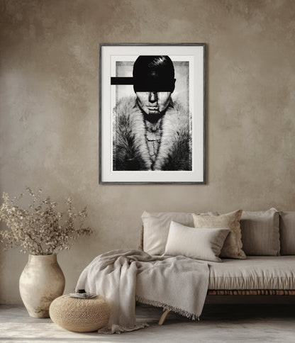 Cracked Persona (Black & White)