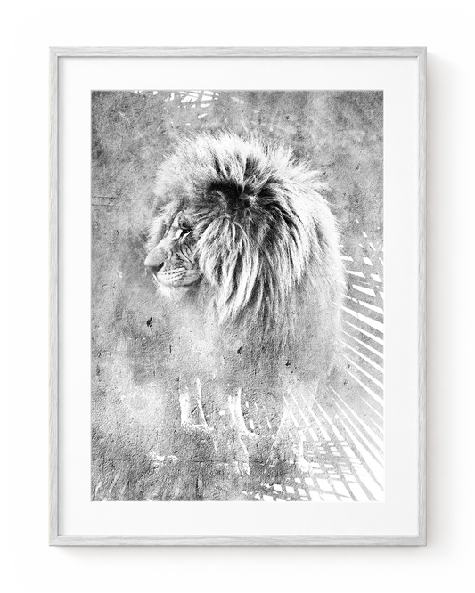 Mufasa black and white